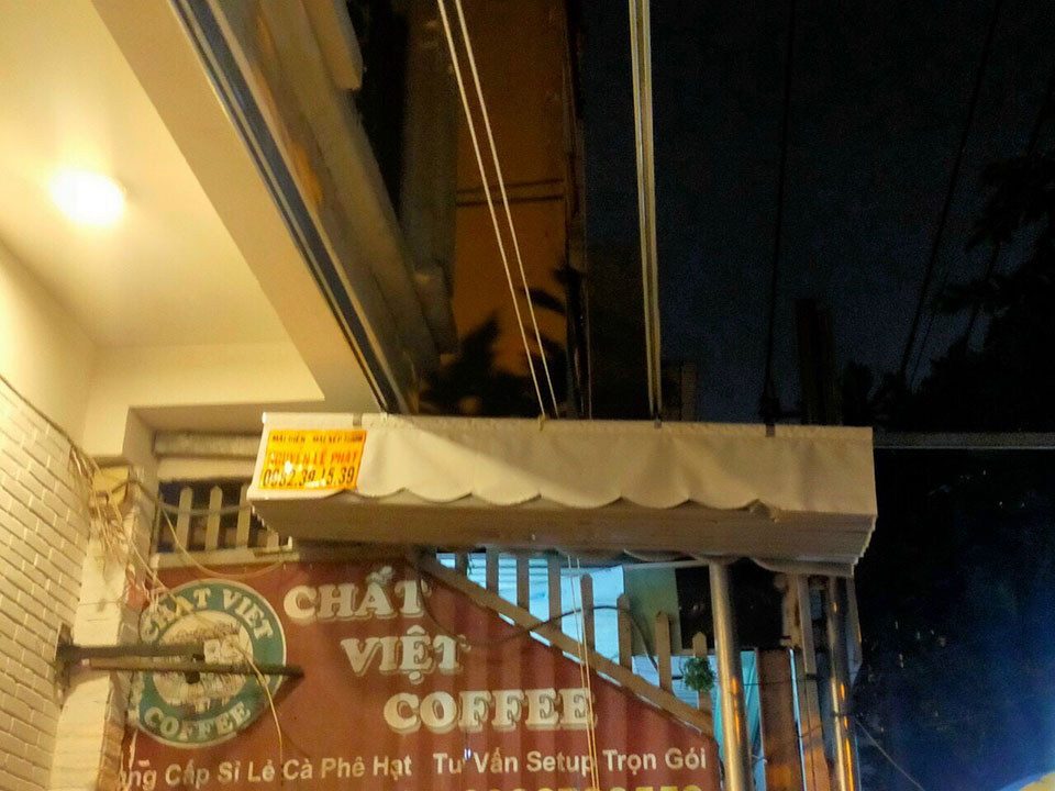Mẫu Mái Che, Bạt Kéo, Mái Xếp Quán Cafe Đẹp Nhất