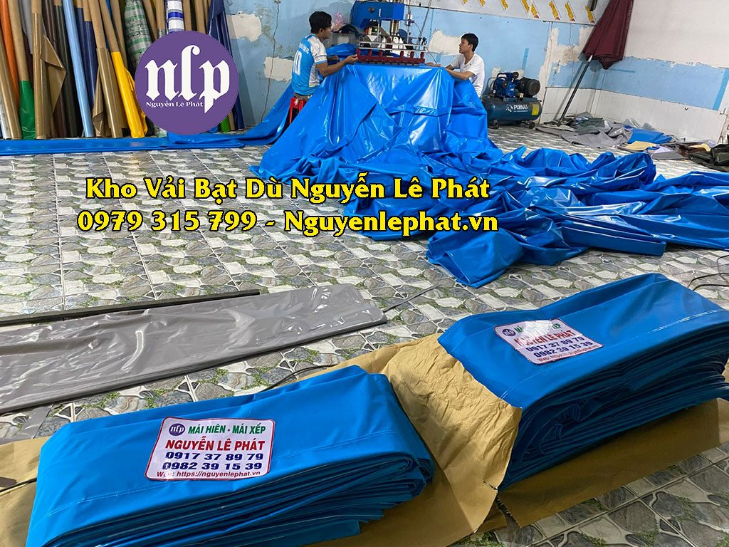 Gia Công May Ép Bạt Mái Xếp Di Động Bảo Lộc Lâm Đồng