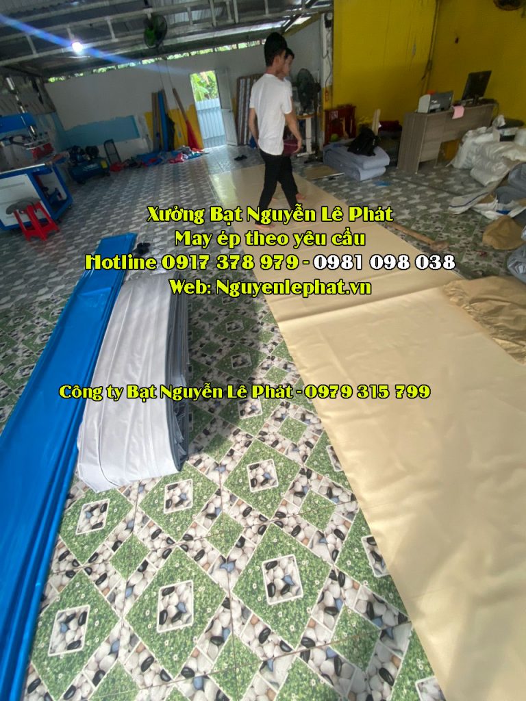 May Ép Bạt Mái Hiên Mái Xếp Bạt Kéo Di Động Tại Thủ Đức