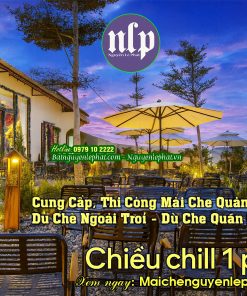 Dù Che Ngoài Trời Bán Hàng, Dù Che Lệch Tâm Quán Cafe tại Tây Ninh