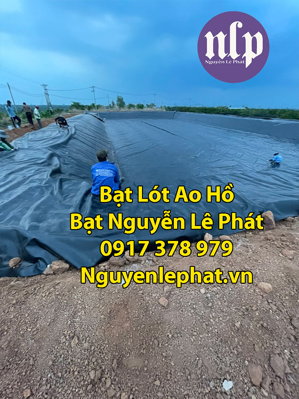 Bạt lót hồ chứa nước Đồng Phú Đồng Xoài