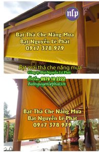 Bạt Che Nắng Mưa Ngoài Trời & Bạt Thả Tự Cuốn Tại Pleiku - Gia Lai
