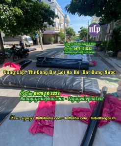 Bạt HDPE Lót Ao Hồ Chứa Nước Tưới Cây tại Đắk Lắk Phú Yên
