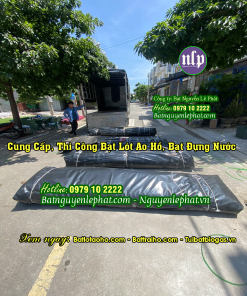 Bạt Nhựa HDPE Lót Hồ Chứa Nước Tưới Cây Nuôi Cá Gia Lai