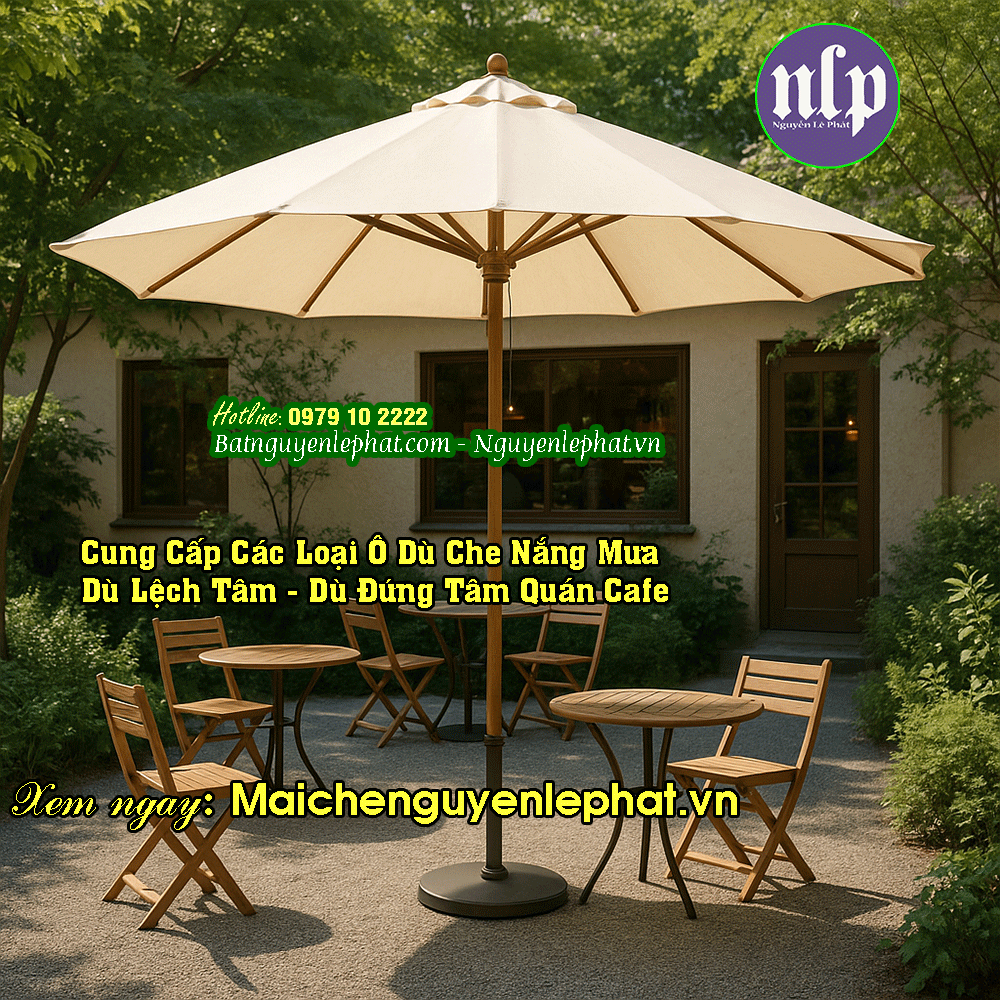 Dù Che Nắng Mưa Ngoài Trời, Dù Che Quán Cà Phê Cafe Bán Hàng tại Cần Giờ Dù Che Nắng Mưa Ngoài Trời, Dù Che Quán Cà Phê Cafe Bán Hàng tại Cần Giờ