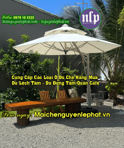 Mua Dù Che Sân Vườn Cho Cafe 2026 – Lệch Tâm/Xuyên Tâm, Giá Tốt