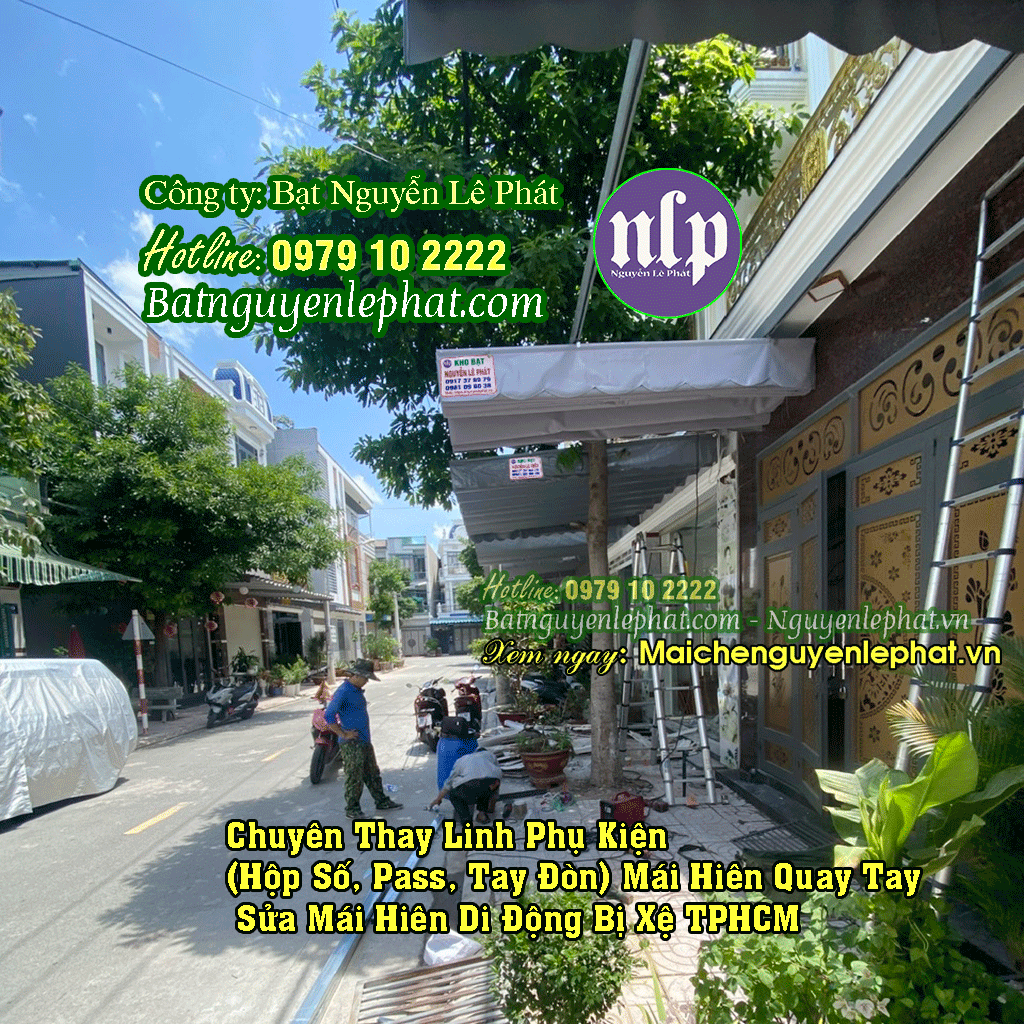 May ép bạt mái hiên mái xếp Buôn Ma Thuột Đắk Lắk