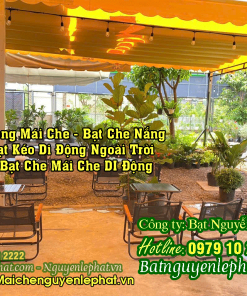 Thay Bạt Kéo Mái Hiên Che Nắng Mưa Tại Trà Vinh