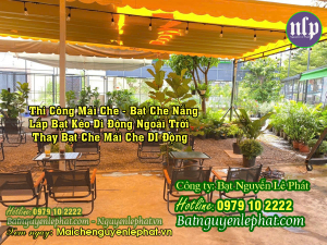 Thay Bạt Kéo Mái Hiên Che Nắng Mưa Tại Trà Vinh