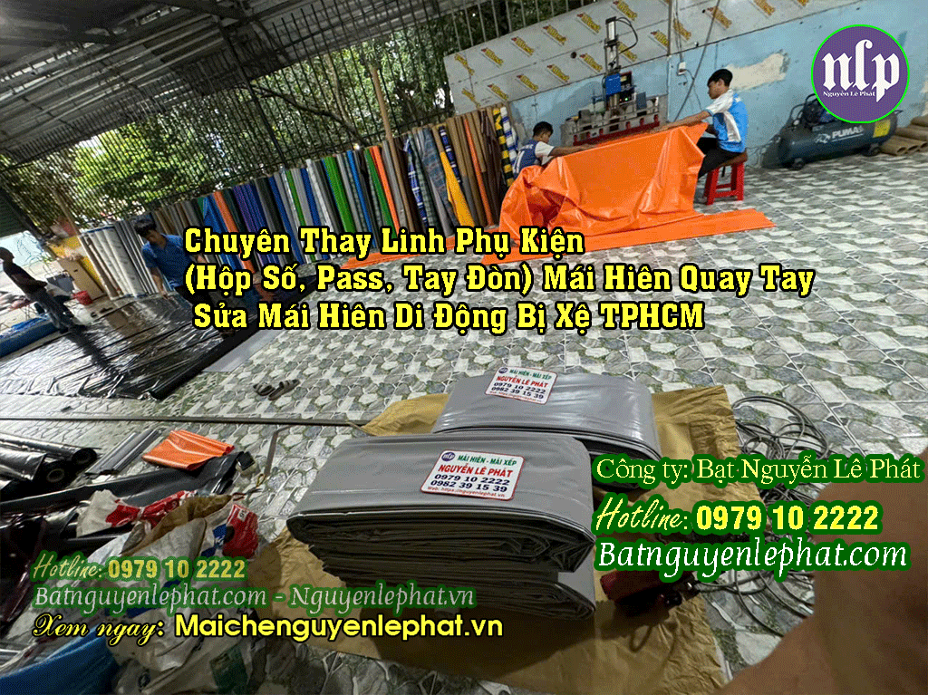 May Ép, Lắp Đặt Mái Hiên, Mái Xếp Bạt Kéo Di Động Uy Tín Tại Quận 7