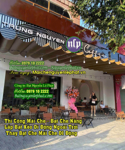 Thay bạt kéo mái che nắng mưa