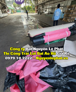Bạt Lót ao hồ chứa nước nuôi cá chống thấm tại Bà Rịa - Vũng Tàu