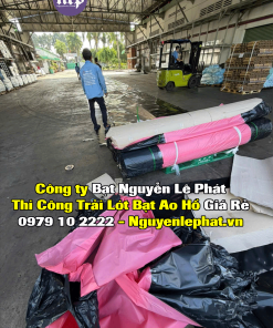 Bạt Lót ao hồ chứa nước nuôi cá chống thấm tại Bà Rịa - Vũng Tàu