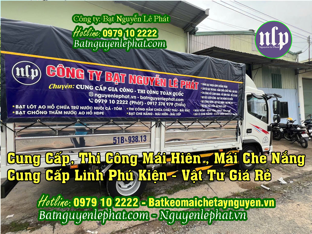 Cung cấp gia công may ép bạt mái xếp mái che di động