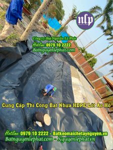 Bạt Lót Hồ Tại Ninh Hòa Khánh Hòa Chuẩn Đủ Dem Chất Lượng