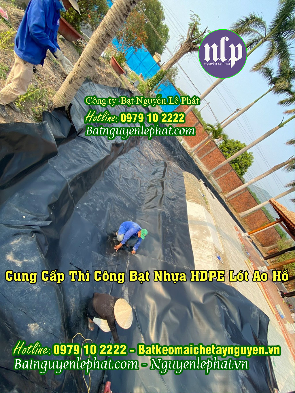 Bạt Lót Hồ Tại Ninh Hòa Khánh Hòa Chuẩn Đủ Dem Chất Lượng
