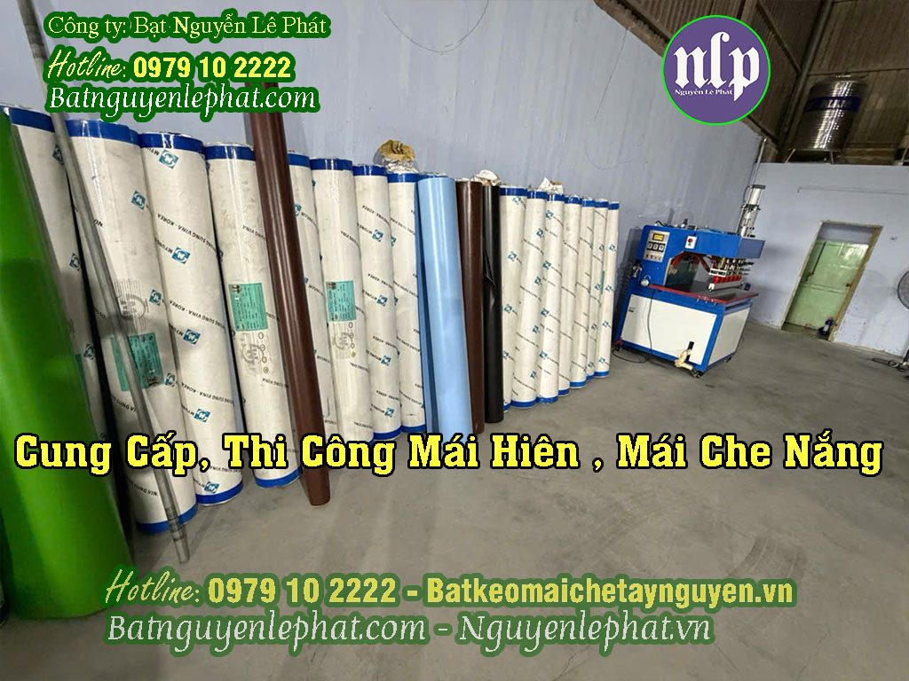 May Bạt Mái Hiên Mái Xếp Buôn Ma Thuột Đắk Lắk