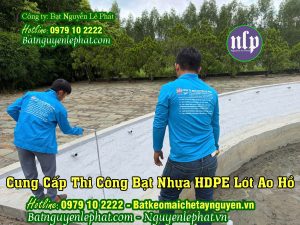 Bạt Lót Ao Hồ Chứa Nước Tưới Cây Nuôi Cá Thuận An - Bình Dương