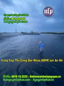 Bạt Lót Hồ Tại Bàu Bàng Chuẩn Đủ Dem Chất Lượng